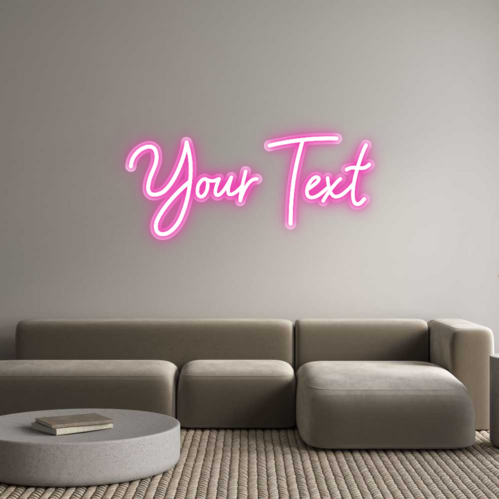 Customized Neon Sign: Your Text
