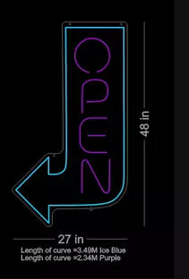 open Neon Sign - ManhattanNeons