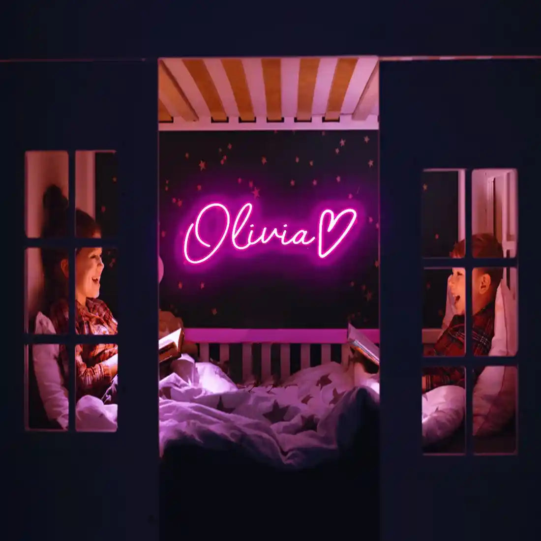 Olivia Name Neon Sign - Transform Your Room with Your Name in Lights ...